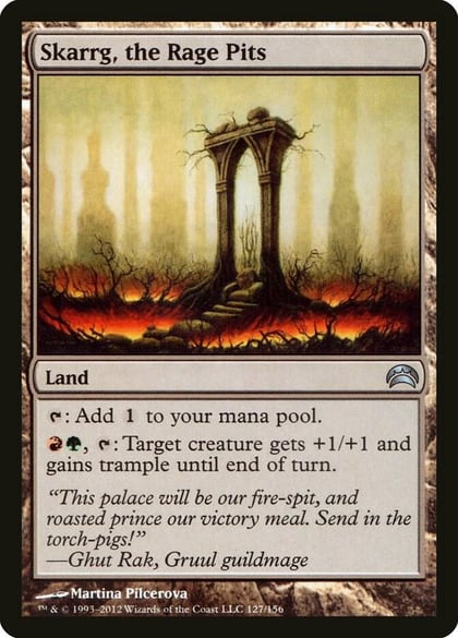 Skarrg, the Rage Pits, Planechase 2012 127