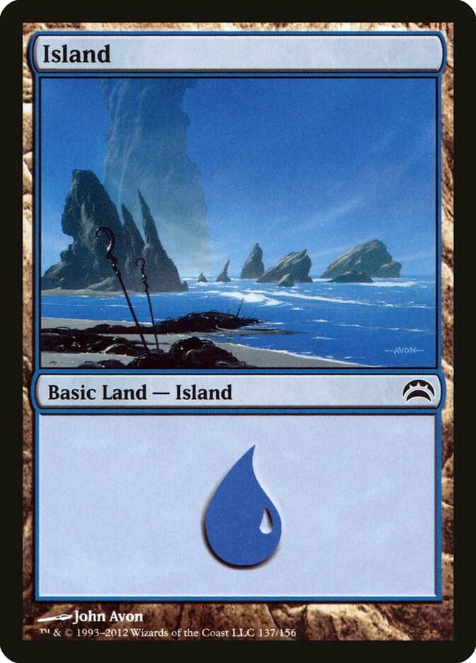 Island (137), Planechase 2012 137