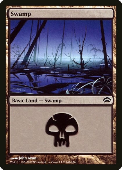 Swamp (142), Planechase 2012 142