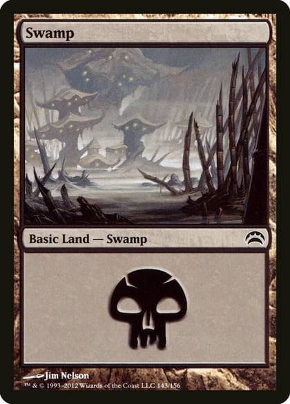 Swamp (143), Planechase 2012 143