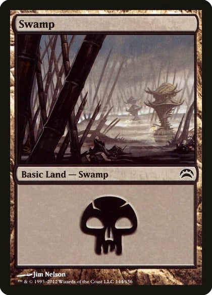 Swamp (144), Planechase 2012 144
