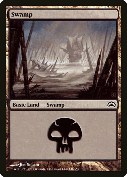 Swamp (146), Planechase 2012 146