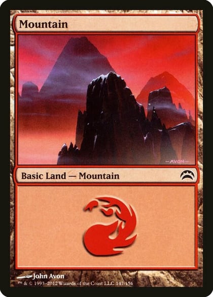 Mountain (147), Planechase 2012 147