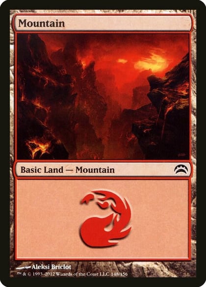 Mountain (148), Planechase 2012 148