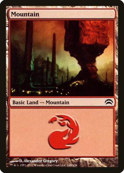 Mountain (149), Planechase 2012 149
