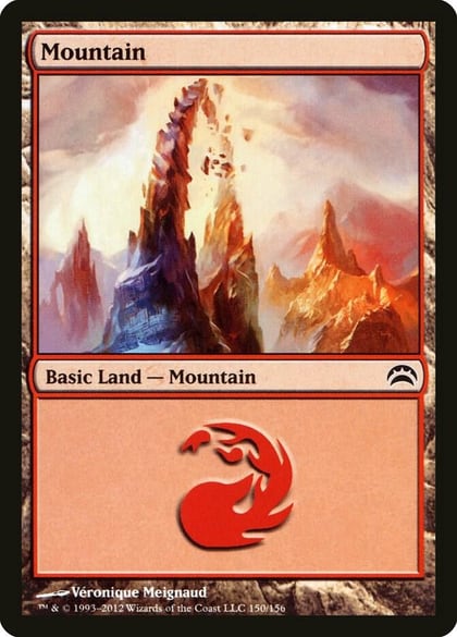Mountain (150), Planechase 2012 150