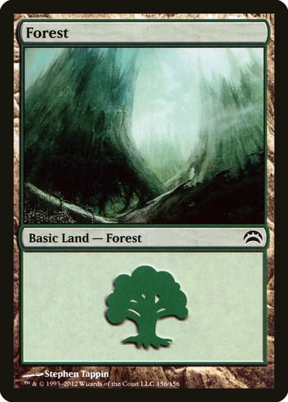 Forest (156), Planechase 2012 156