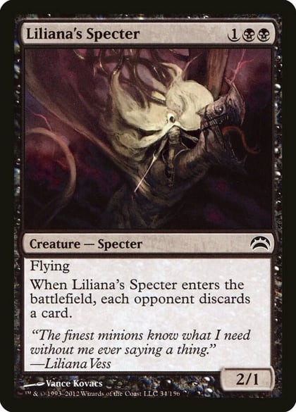 Liliana's Specter, Planechase 2012 34