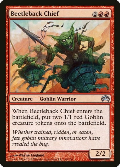 Beetleback Chief, Planechase 2012 40