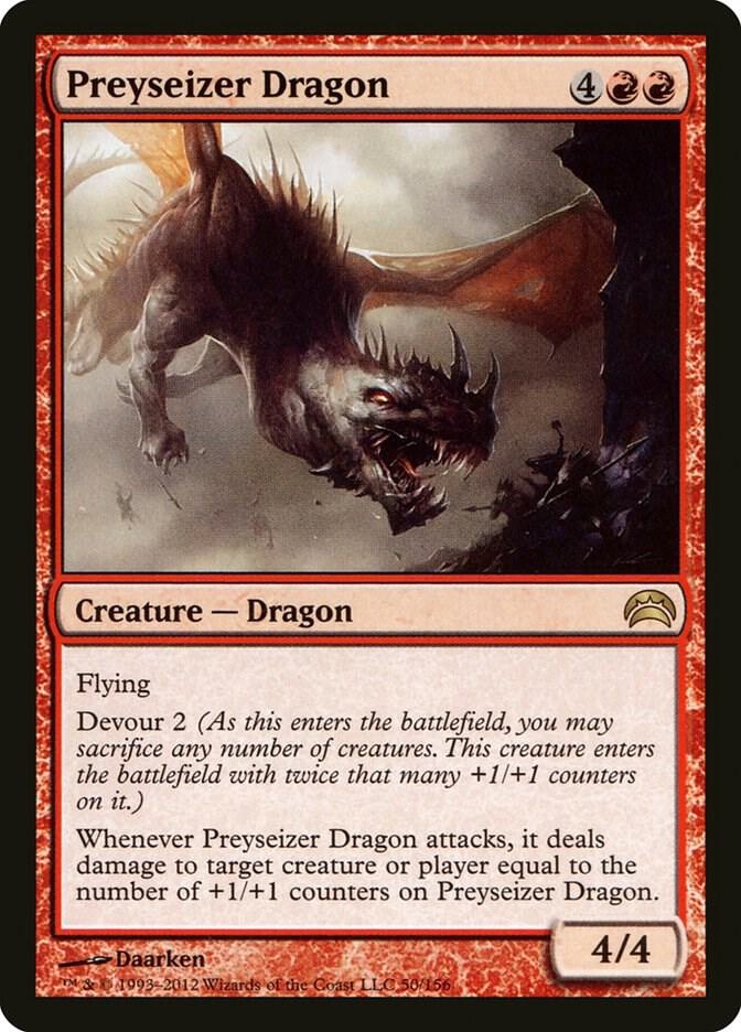 Preyseizer Dragon, Planechase 2012 50
