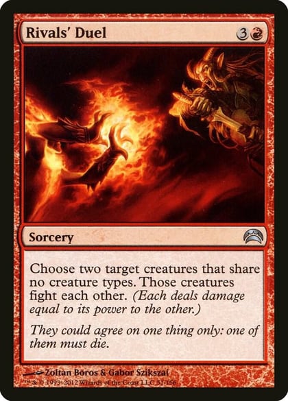 Rivals' Duel, Planechase 2012 51