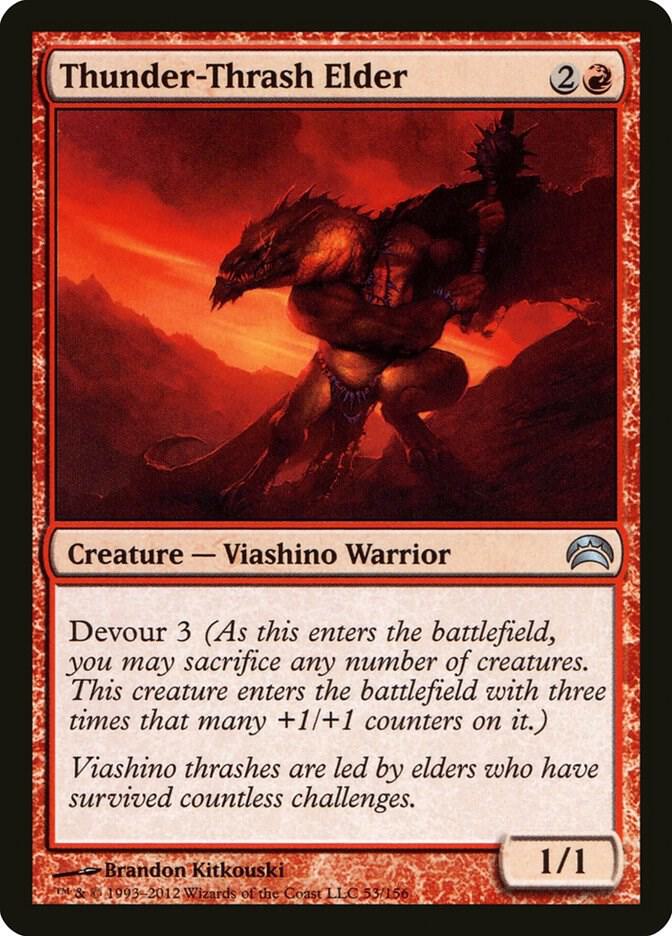Thunder-Thrash Elder, Planechase 2012 53