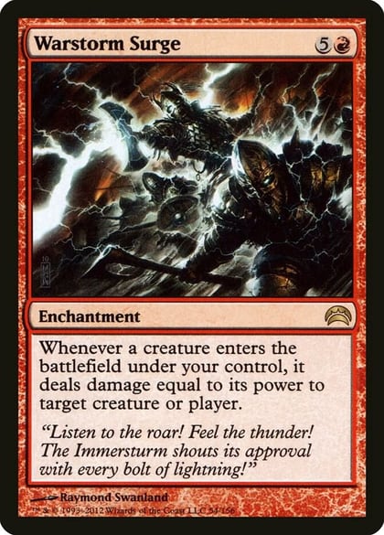 Warstorm Surge, Planechase 2012 54