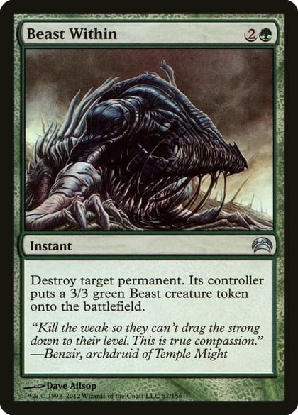 Beast Within, Planechase 2012 57