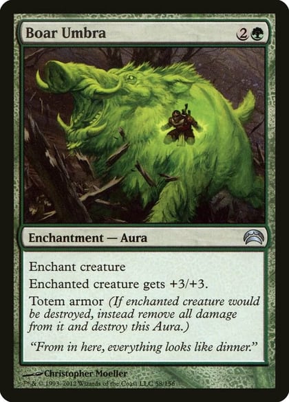 Boar Umbra, Planechase 2012 58