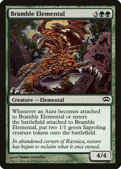 Bramble Elemental, Planechase 2012 59