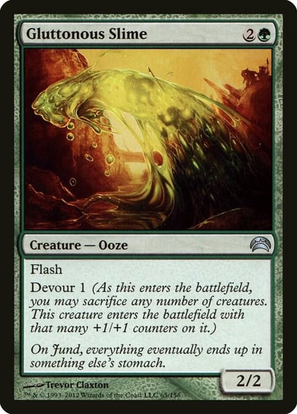 Gluttonous Slime, Planechase 2012 65
