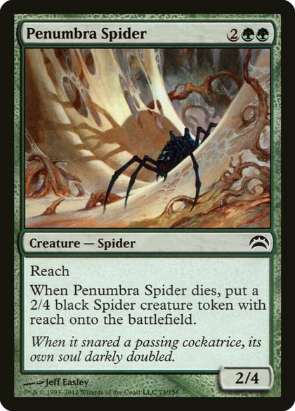 Penumbra Spider, Planechase 2012 73