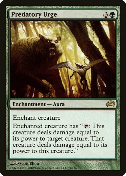 Predatory Urge, Planechase 2012 74