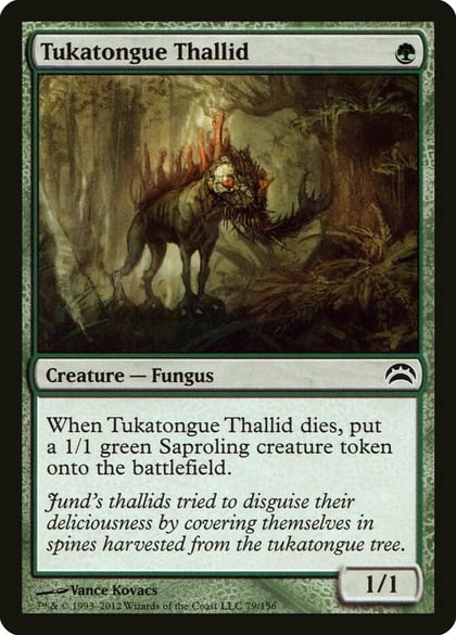 Tukatongue Thallid, Planechase 2012 79