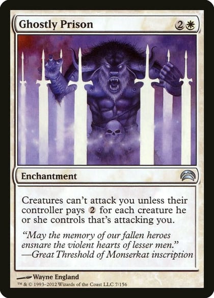 Ghostly Prison, Planechase 2012 7