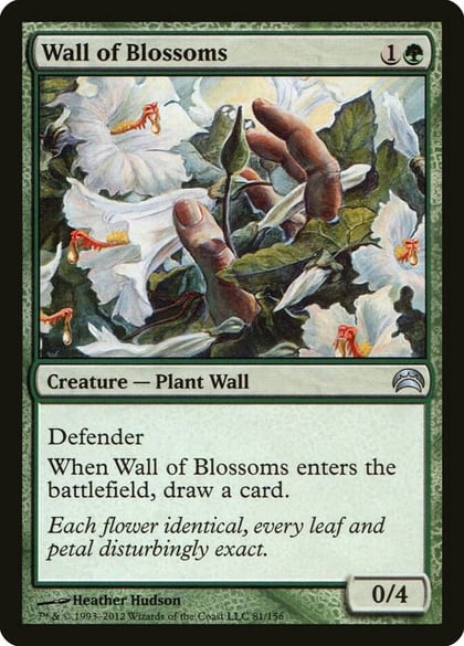 Wall of Blossoms, Planechase 2012 81
