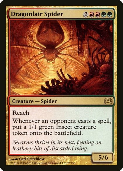 Dragonlair Spider, Planechase 2012 87