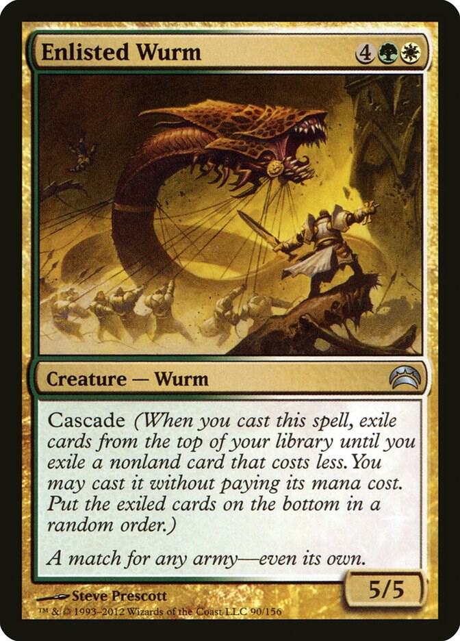 Enlisted Wurm, Planechase 2012 90