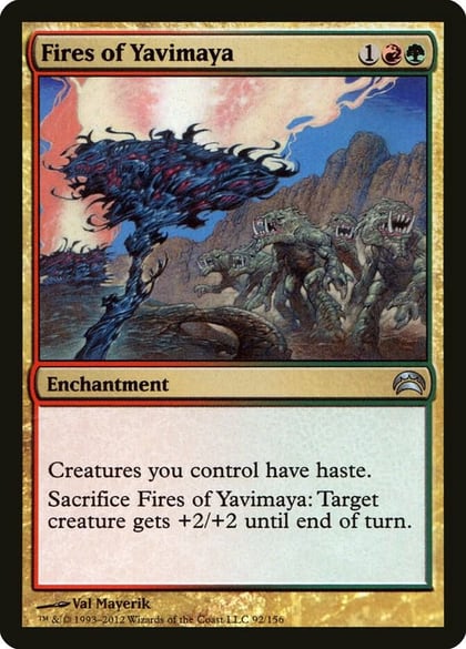 Fires of Yavimaya, Planechase 2012 92