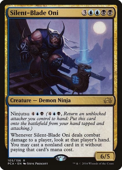 Silent-Blade Oni, Planechase Anthology 105