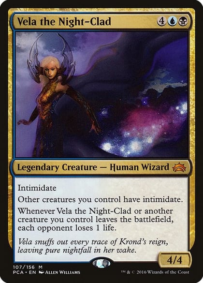 Vela the Night-Clad, Planechase Anthology 107