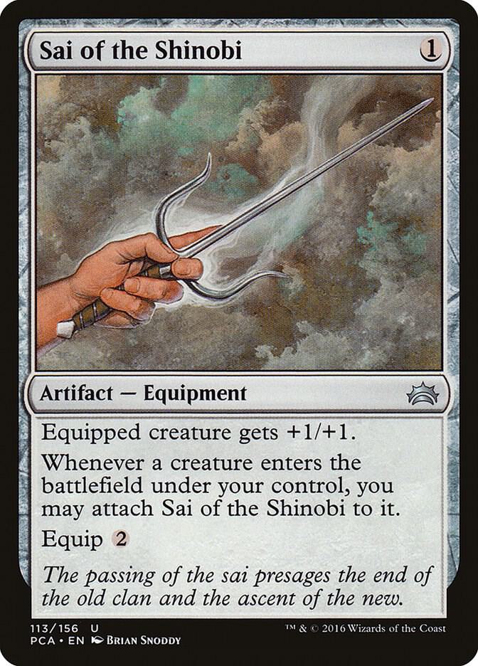 Sai of the Shinobi, Planechase Anthology 113