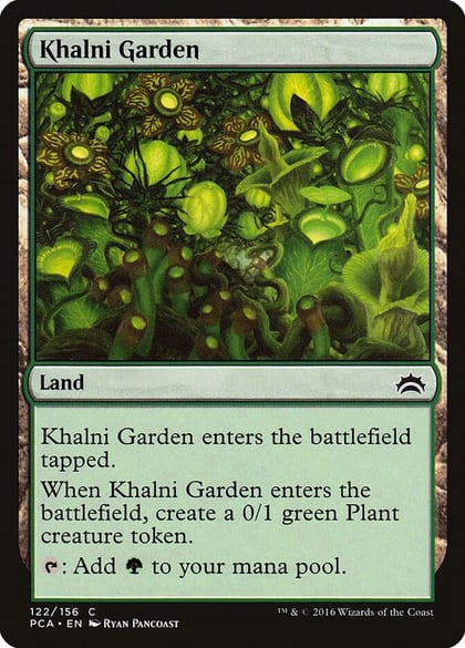Khalni Garden, Planechase Anthology 122