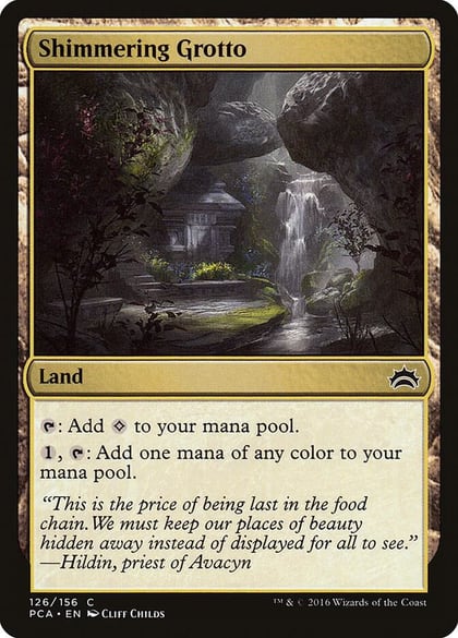 Shimmering Grotto, Planechase Anthology 126
