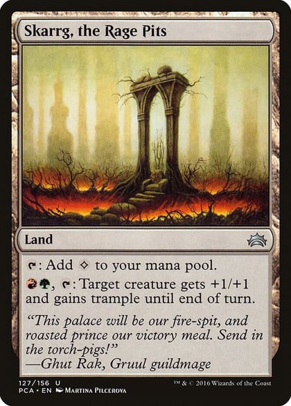 Skarrg, the Rage Pits, Planechase Anthology 127