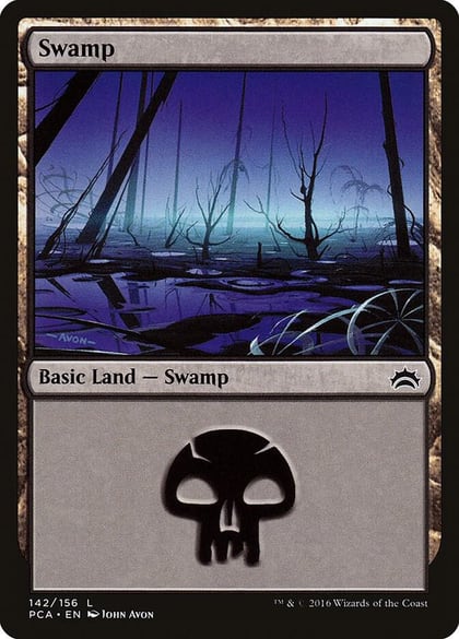 Swamp (142), Planechase Anthology 142