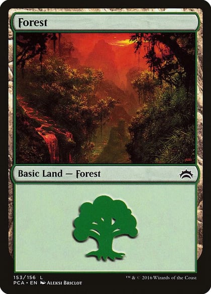 Forest (153), Planechase Anthology 153