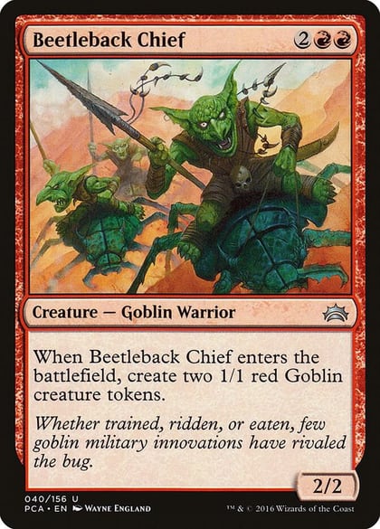 Beetleback Chief, Planechase Anthology 40