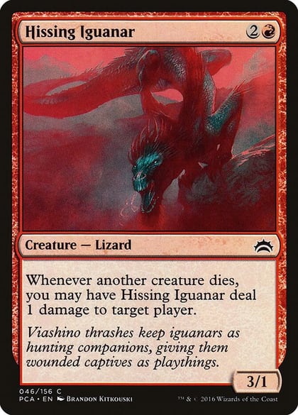 Hissing Iguanar, Planechase Anthology 46