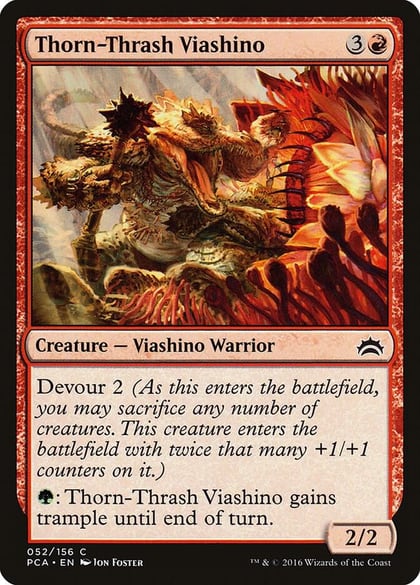 Thorn-Thrash Viashino, Planechase Anthology 52