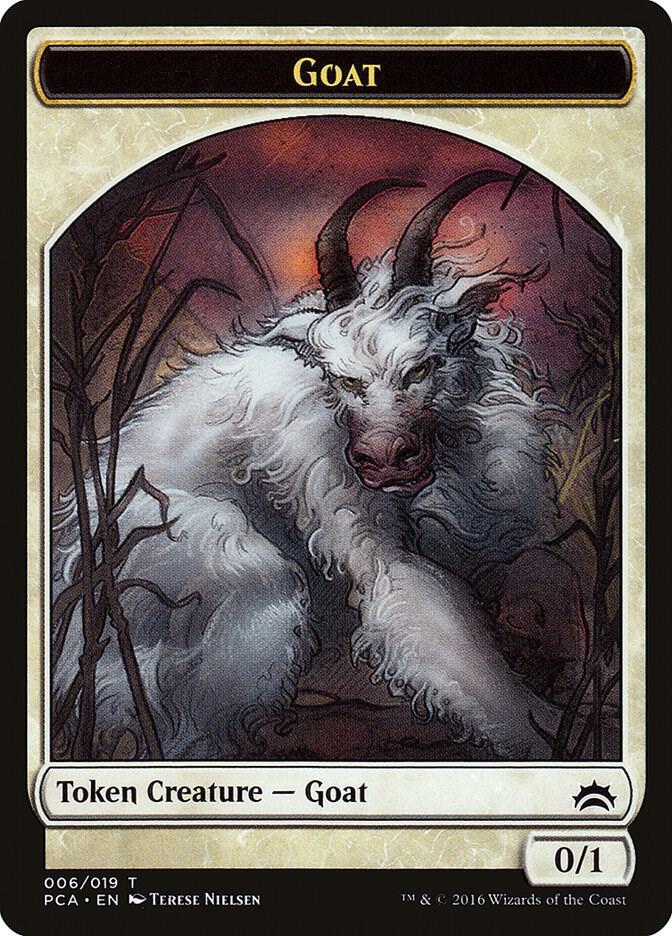 Goat // Insect Double-Sided Token, Planechase Anthology 6 // 15