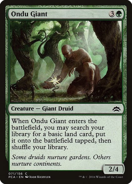 Ondu Giant, Planechase Anthology 71