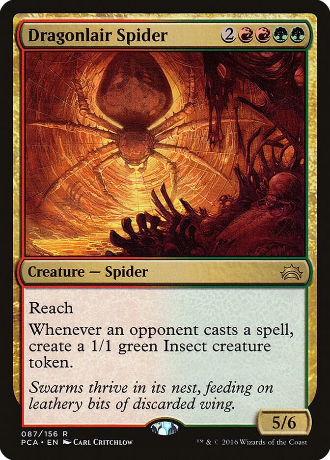 Dragonlair Spider, Planechase Anthology 87