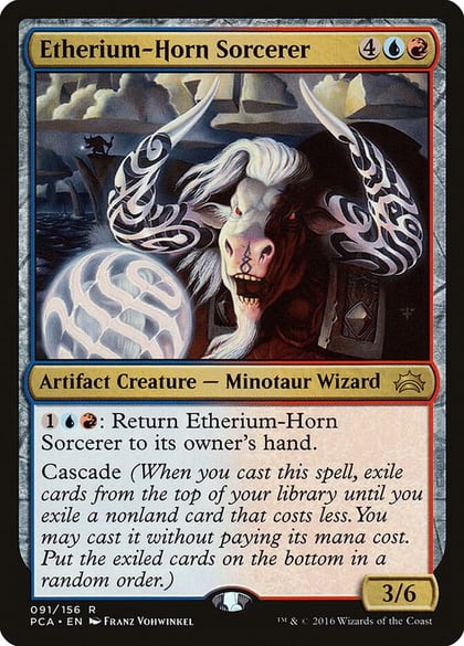 Etherium-Horn Sorcerer, Planechase Anthology 91