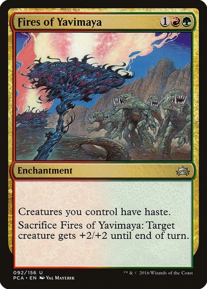 Fires of Yavimaya, Planechase Anthology 92
