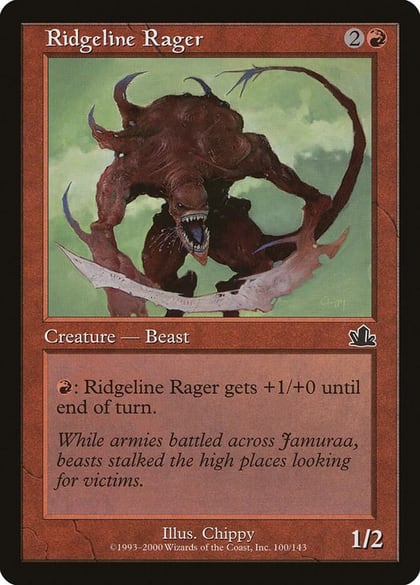 Ridgeline Rager, Prophecy 100