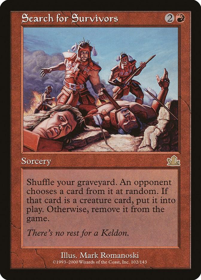 Search for Survivors, Prophecy 102