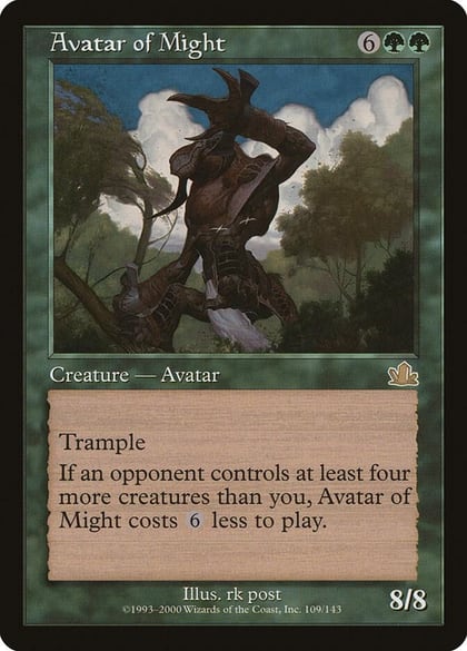 Avatar of Might, Prophecy 109