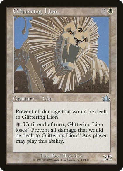 Glittering Lion, Prophecy 10