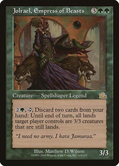 Jolrael, Empress of Beasts, Prophecy 115